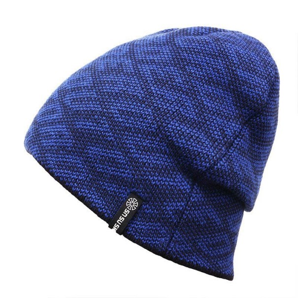 Pánská stylová čepice J1448 modrá