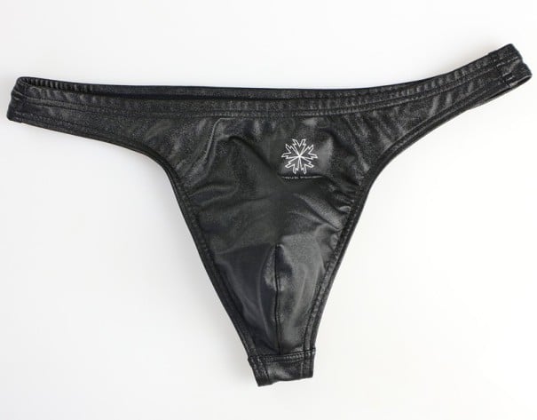 Pánská stylová tanga černá L