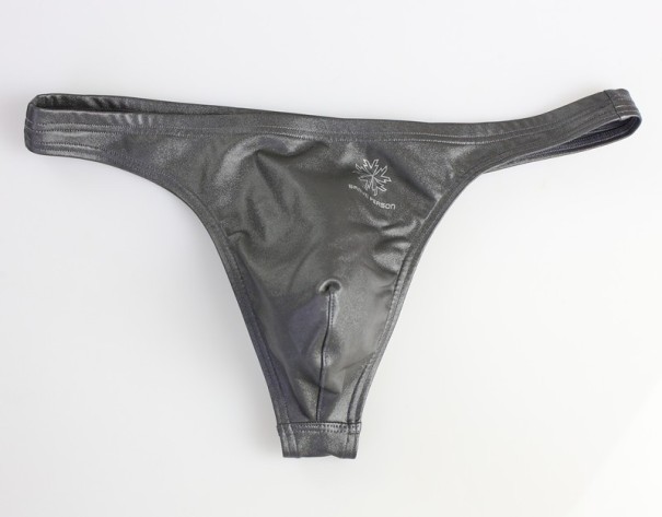 Pánská stylová tanga šedá S