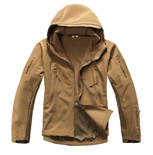 Pánska taktická bunda J948 khaki 3XL