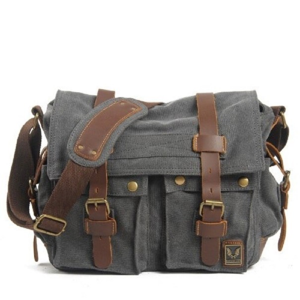 Pánska taška cez rameno T387 sivá