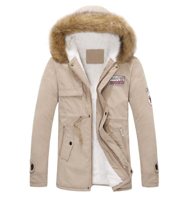 Pánská zimní bunda Benjamin J2627 khaki XXS