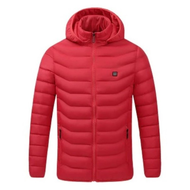 Pánská zimní bunda červená XXL