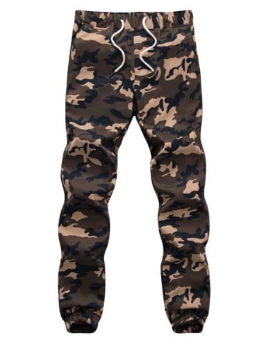 Pánske armádne nohavice Joggers J2634 khaki 3XL