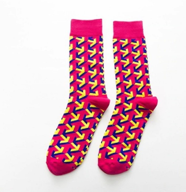 Pánske bavlnené ponožky A2455 5