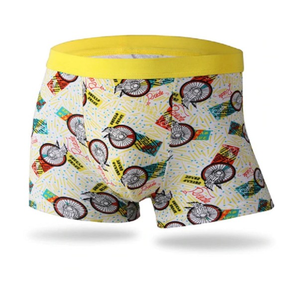 Pánske boxerky A6 žltá XS