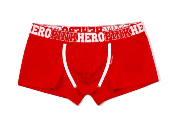 Pánske boxerky - PINK HERO červená XS