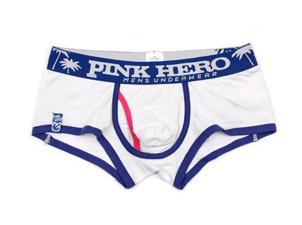 Pánské boxerky se žralokem bílá XS