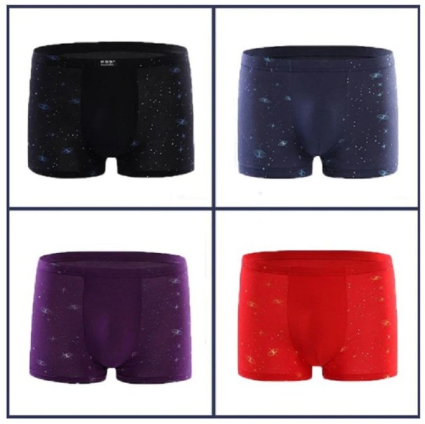 Pánske boxerky Vesmír - 4 ks XL 4