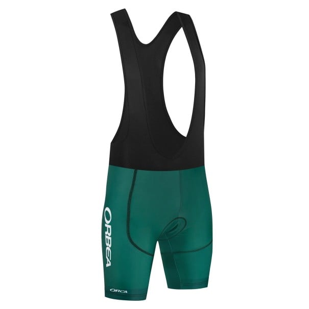 Pánské černo-zelené cyklistické kraťasy s laclem, odolné proti potu, polyester a elastan, pro cyklistiku, sport a aktivity XXS