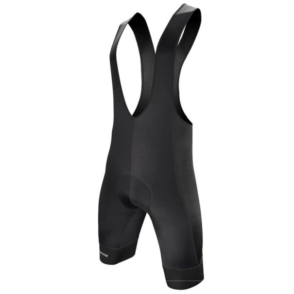 Pánske cyklistické kraťasy s laclom a priliehavým strihom polyester elastan lycra nylon ergonomické pre jazdu na bicykli L
