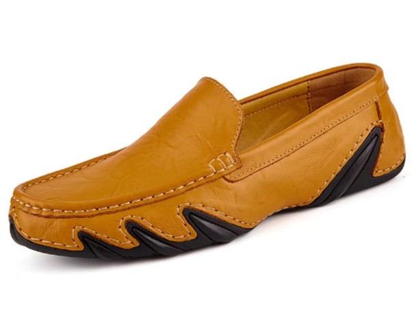 Pánske elegantné mokasíny Samuel J2109 tmavo žltá 43