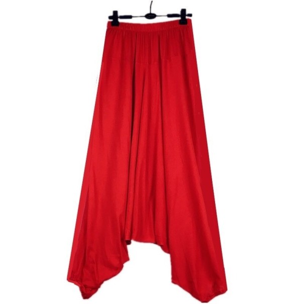 Pánské harémové kalhoty F1563 červená S