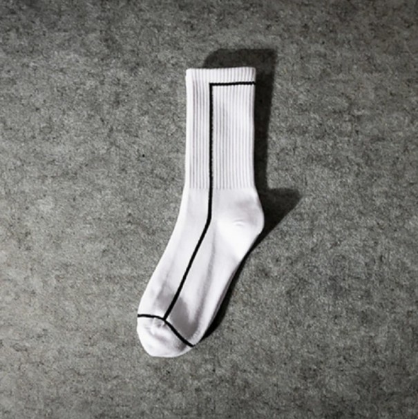 Pánske Hip Hop ponožky biela