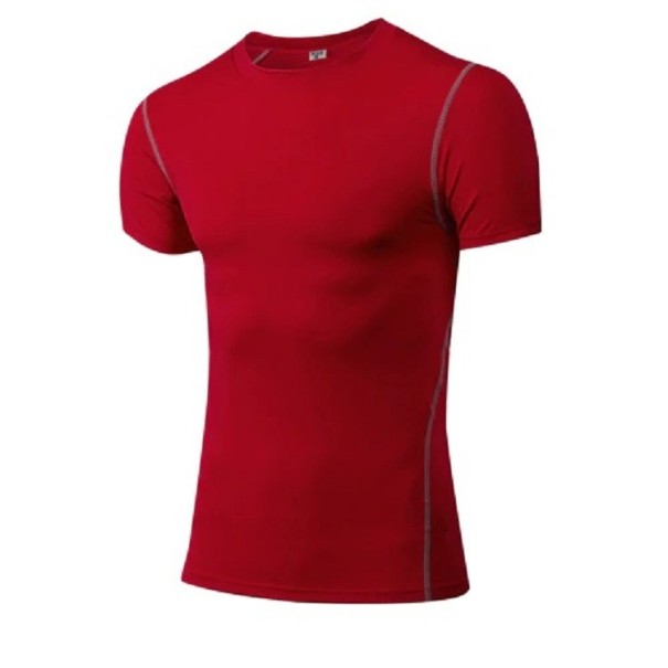 Pánske kompresné tričko F1776 červená XL