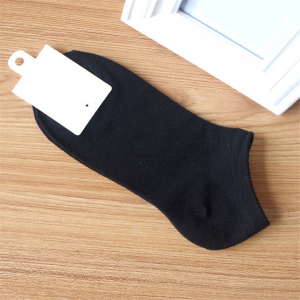 Pánské kotníkové ponožky - 3 páry černá