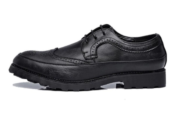 Pánské kožené oxfordky Mike J2644 černá 38