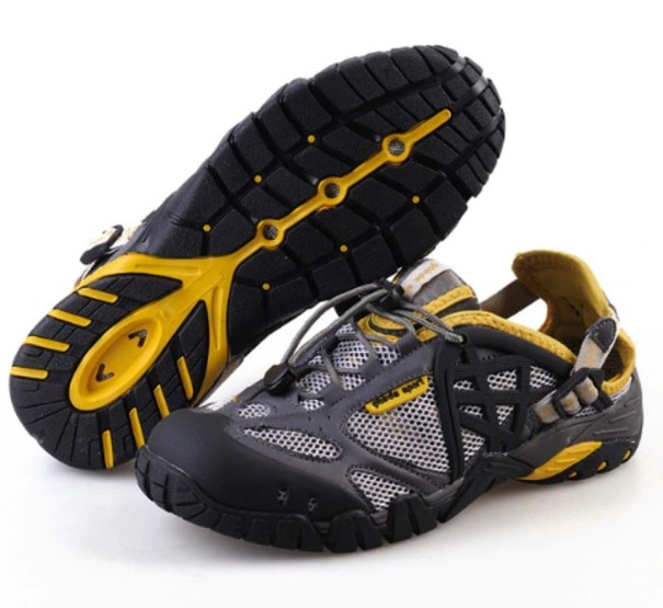 Pánske outdoorové topánky A2423 žltá 47