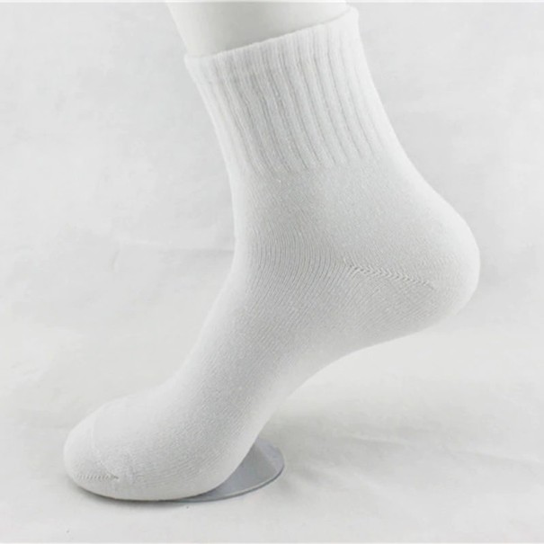 Pánske ponožky - 5 párov A2393 biela