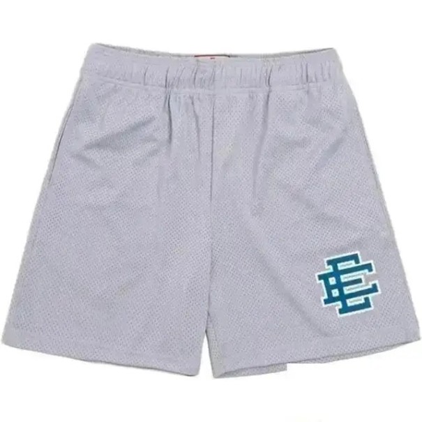 Pánské síťované sportovní kraťasy do posilovny Volnočasové tréninkové šortky s elastickým pasem Lehký a prodyšný materiál na léto šedá L Pánské síťované sportovní kraťasy do posilovny Volnočasové tréninkové šortky s elastickým pasem Lehký a prodyšný materiál na léto šedá L