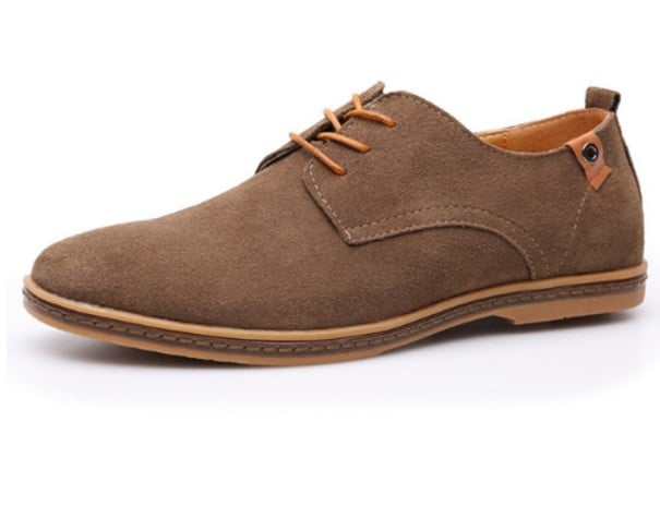 Pánské stylové polobotky J3060 světle hnědá 40