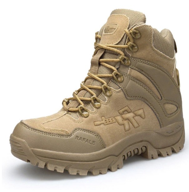 Pánské taktické boty khaki 40