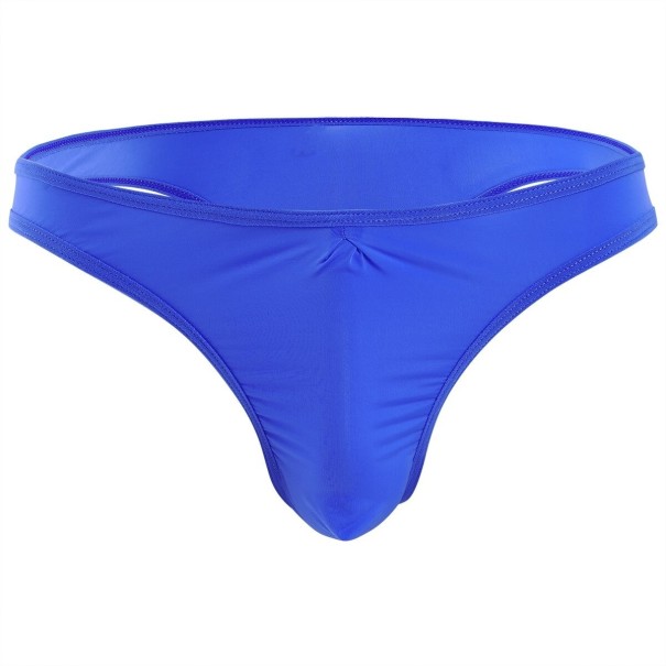Pánske tangá plavky F1028 modrá L