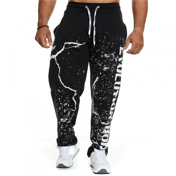 Pánské tepláky F1443 černá XL