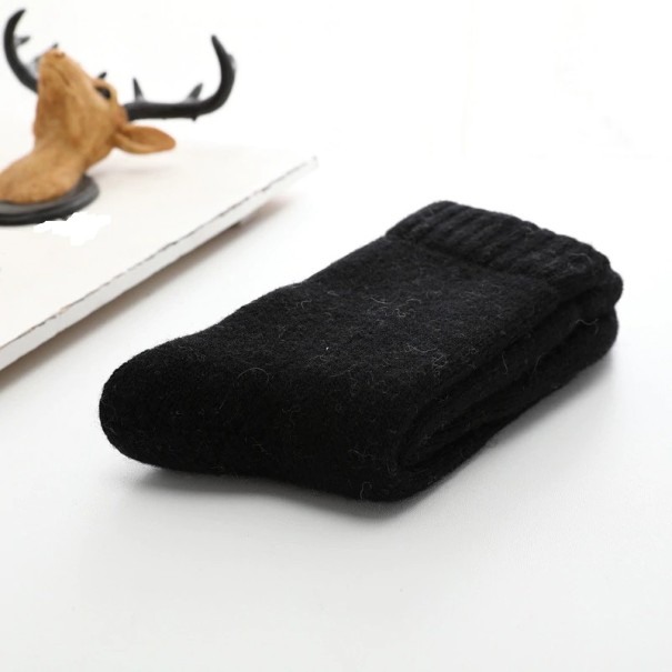Pánské teplé ponožky černá