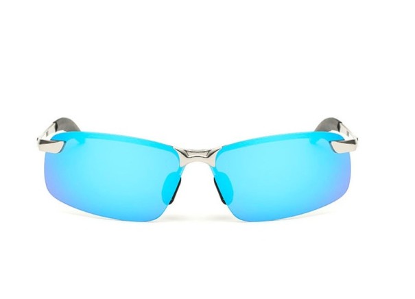 Pánské trendy sluneční brýle modrá