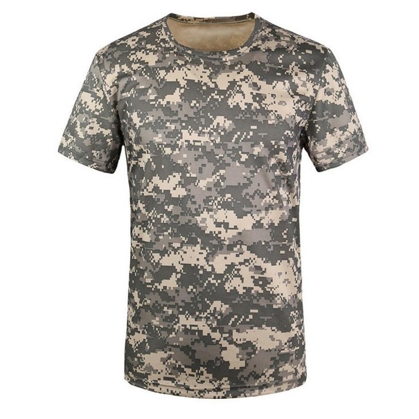 Pánske tričko s armádnym vzorom S