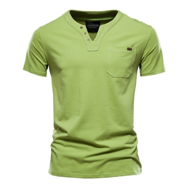 Pánské tričko T2045 světle zelená XL