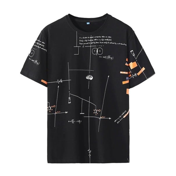 Pánské tričko T2057 černá 3XL