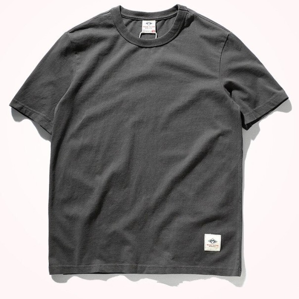 Pánske tričko T2226 tmavo sivá S