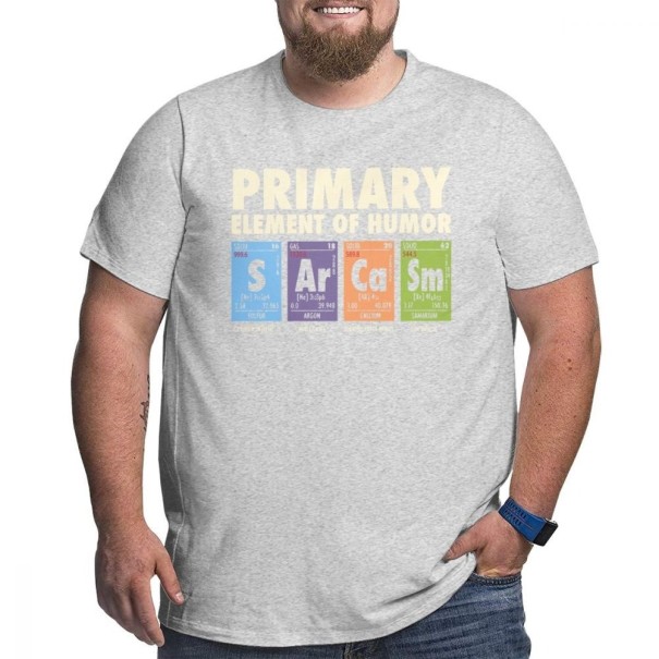 Pánské tričko T2303 šedá XL