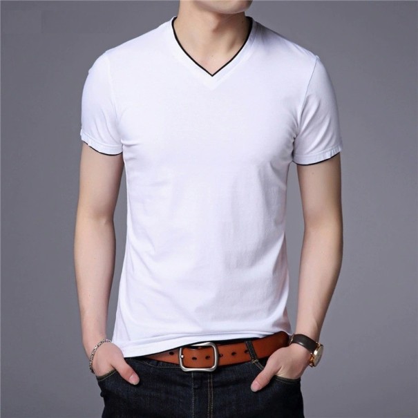 Pánské tričko T2318 bílá L
