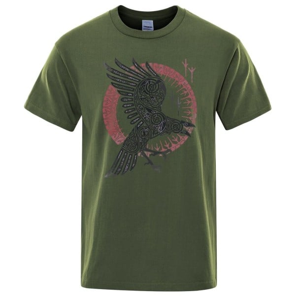 Pánské tričko T2333 armádní zelená XS