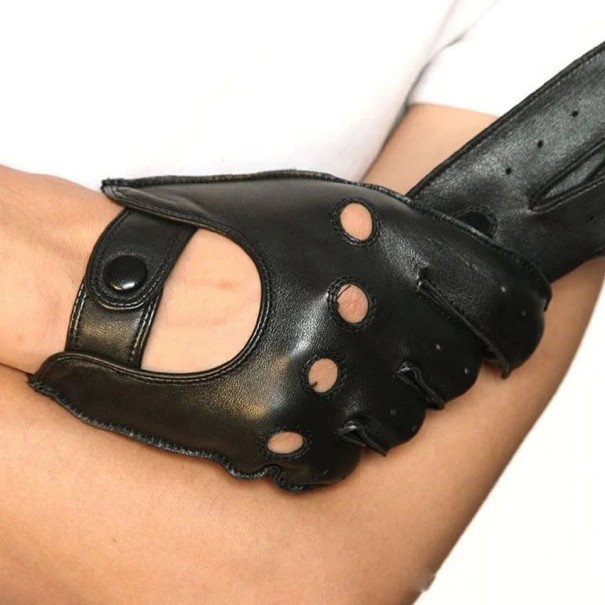 Pánské volnočasové rukavice J1535 černá XL