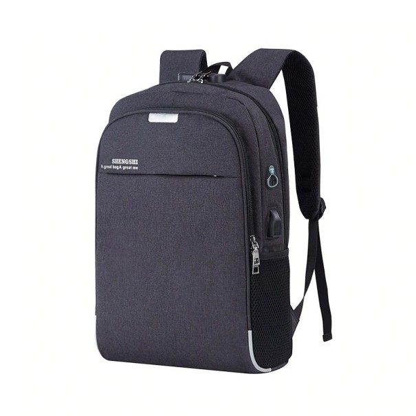 Pánský batoh s USB E990 černá