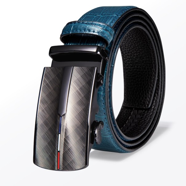 Pánsky kožený opasok L434 130 cm 4