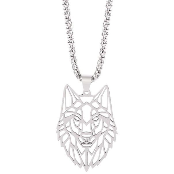 Pánský náhrdelník s vlkem 1