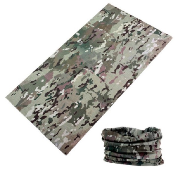Pánský nákrčník armádního stylu J3063 armádní zelená