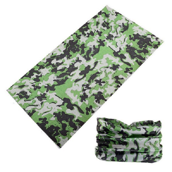 Pánský nákrčník armádního stylu J3063 zelená