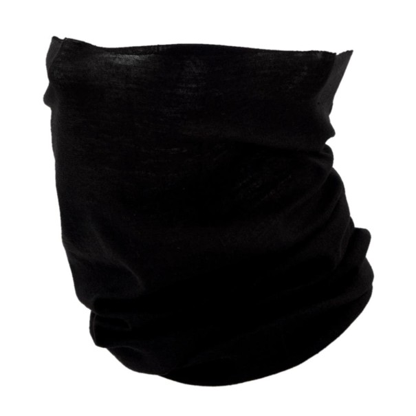 Pánský nákrčník, čepice a šátek 3v1 - Černý 1