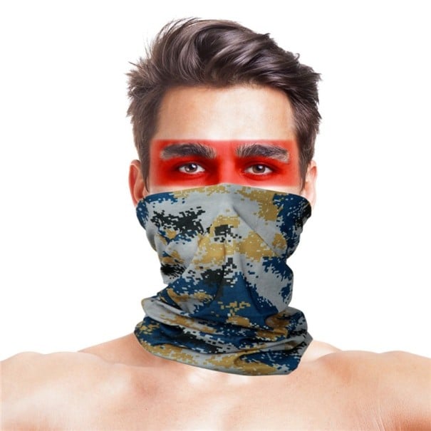 Pánský nákrčník s maskáčovým vzorem 22