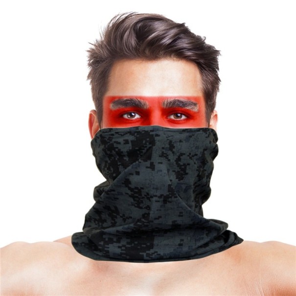 Pánský nákrčník s maskáčovým vzorem 23