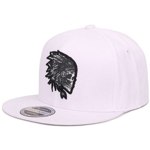 Pánsky snapback indián biela