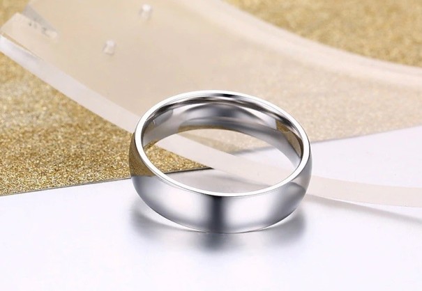 Pánský snubní prsten J2232 stříbrná 6