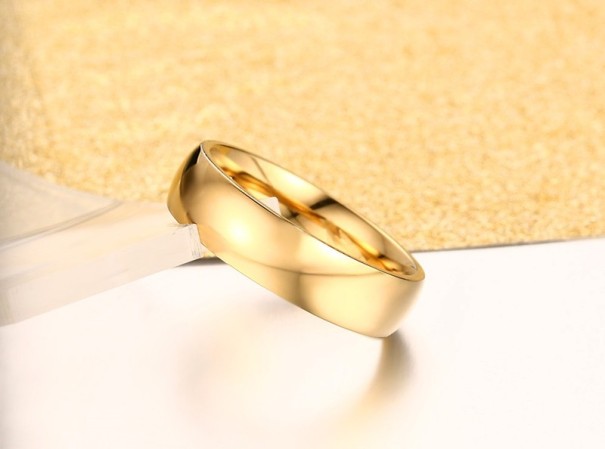 Pánský snubní prsten J2232 zlatá 5