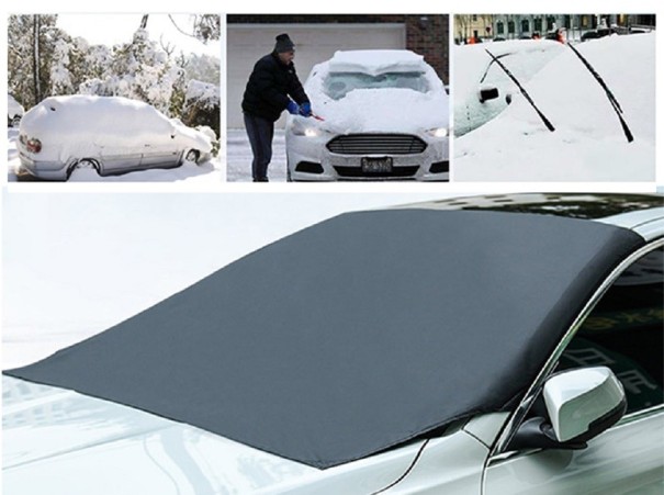 Pantalla magnética para coche contra heladas y sol 1